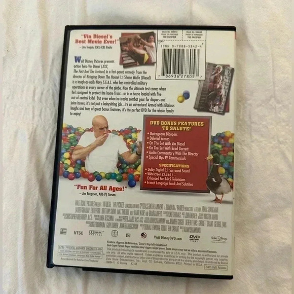 The Pacifier (DVD, 2005) - Picture 2 of 5